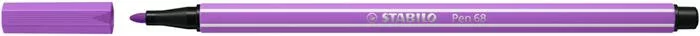 Filctoll, 1 mm, STABILO Pen 68, szilva (TST68600)