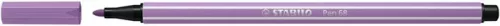 Filctoll, 1 mm, STABILO Pen 68, szürkéslila (TST6862)