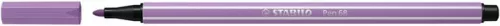 Filctoll, 1 mm, STABILO Pen 68, szürkéslila (TST6862)