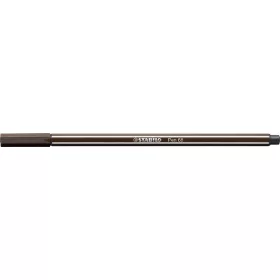 Filctoll, 1 mm, STABILO Pen 68, kávébarna (TST6865)