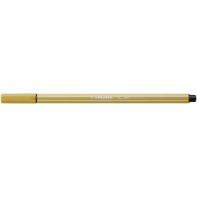 Filctoll, 1 mm, STABILO Pen 68, khaki (TST68661)