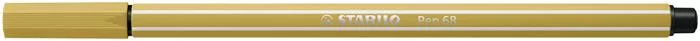 Filctoll, 1 mm, STABILO Pen 68, khaki (TST68661)