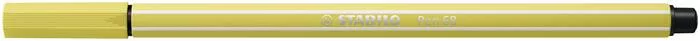 Filctoll, 1 mm, STABILO Pen 68, mustár (TST68671)