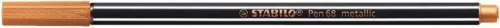 Filctoll, 1,4 mm, STABILO Pen 68 metallic, bronz (TST68820)