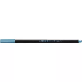   Filctoll, 1,4 mm, STABILO Pen 68 metallic, metálkék (TST68841)