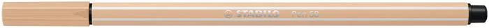 Filctoll, 1 mm, STABILO Pen 68, bőrszín (TST68861)