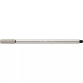 Filctoll, 1 mm, STABILO Pen 68, melegszürke (TST68931)