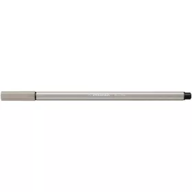 Filctoll, 1 mm, STABILO Pen 68, melegszürke (TST68931)