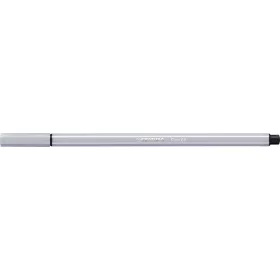Filctoll, 1 mm, STABILO Pen 68, világos szürke (TST6894)