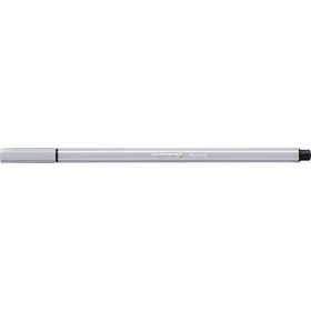 Filctoll, 1 mm, STABILO Pen 68, világos szürke (TST6894)