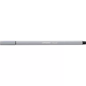 Filctoll, 1 mm, STABILO Pen 68, közép szürke (TST6895)