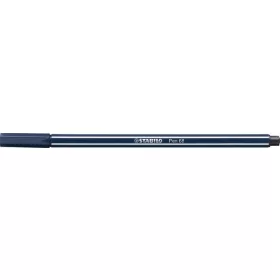 Filctoll, 1 mm, STABILO Pen 68, éj szürke (TST6898)