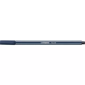 Filctoll, 1 mm, STABILO Pen 68, éj szürke (TST6898)
