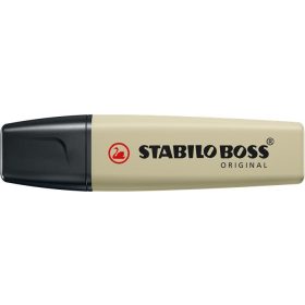   Szövegkiemelő, 2-5 mm, STABILO BOSS original NatureCOLORS, sárzöld (TST70137)
