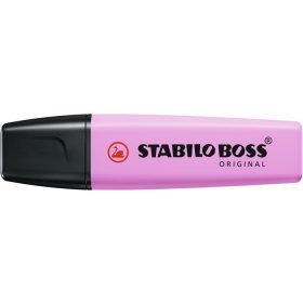   Szövegkiemelő, 2-5 mm, STABILO BOSS original Pastel, deres málna (TST70158)