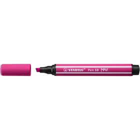   Filctoll, 1-5 mm, vágott hegy, STABILO Pen 68 MAX, pink (TST76856)