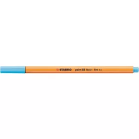 Tűfilc, 0,4 mm, STABILO Point 88, neon kék (TST88031)
