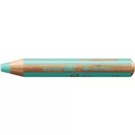   Színes ceruza, kerek, vastag, STABILO Woody 3 in 1 Pastel, pasztell kék (TST880402)