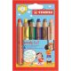 Színes ceruza készlet, kerek, vastag, STABILO Woody 3 in 1, 6 különböző szín (TST8806)