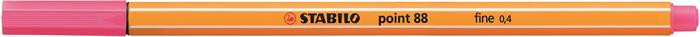 Tűfilc, 0,4 mm, STABILO Point 88, pinkes lila (TST8817)