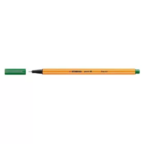 Tűfilc, 0,4 mm, STABILO Point 88, zöld (TST88361)