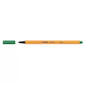 Tűfilc, 0,4 mm, STABILO Point 88, zöld (TST88361)