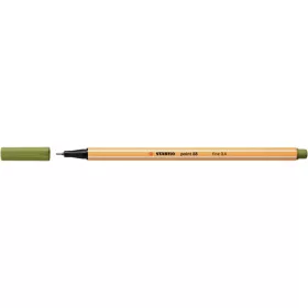 Tűfilc, 0,4 mm, STABILO Point 88, sárzöld (TST8837)