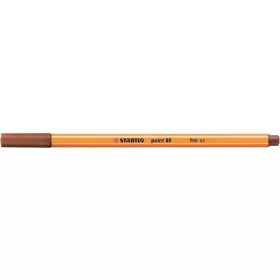 Tűfilc, 0,4 mm, STABILO Point 88, vörösesbarna (TST8838)