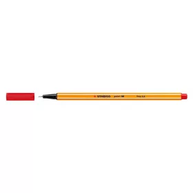 Tűfilc, 0,4 mm, STABILO Point 88, piros (TST88401)