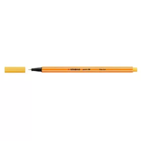 Tűfilc, 0,4 mm, STABILO Point 88, sárga (TST88441)