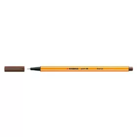 Tűfilc, 0,4 mm, STABILO Point 88, barna (TST88451)