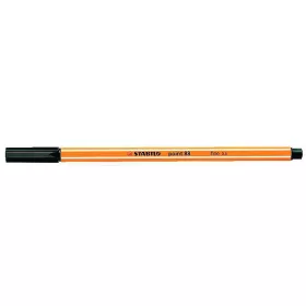 Tűfilc, 0,4 mm, STABILO Point 88, fekete (TST88461)