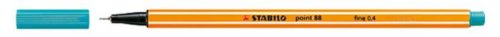 Tűfilc, 0,4 mm, STABILO Point 88, türkiz (TST88511)