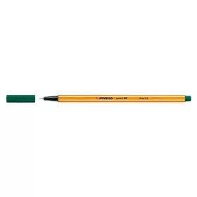 Tűfilc, 0,4 mm, STABILO Point 88, fenyőzöld (TST88531)