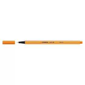 Tűfilc, 0,4 mm, STABILO Point 88, narancssárga (TST88541)