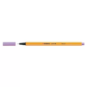 Tűfilc, 0,4 mm, STABILO Point 88, pasztell-lila (TST88591)