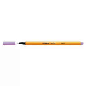 Tűfilc, 0,4 mm, STABILO Point 88, pasztell-lila (TST88591)