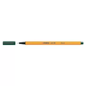 Tűfilc, 0,4 mm, STABILO Point 88, sötétzöld (TST88631)