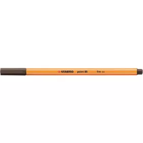 Tűfilc, 0,4 mm, STABILO Point 88, umbrabarna (TST8865)