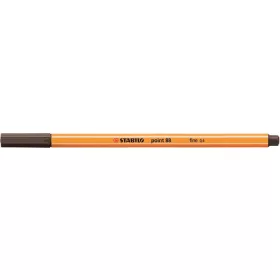 Tűfilc, 0,4 mm, STABILO Point 88, umbrabarna (TST8865)