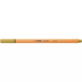 Tűfilc, 0,4 mm, STABILO Point 88, khaki (TST88661)