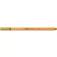 Tűfilc, 0,4 mm, STABILO Point 88, khaki (TST88661)