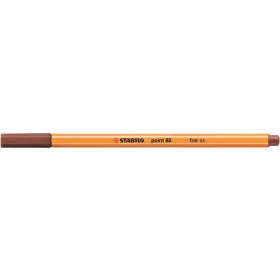 Tűfilc, 0,4 mm, STABILO Point 88, vörösbarna (TST8875)