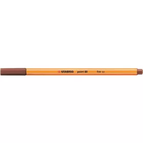 Tűfilc, 0,4 mm, STABILO Point 88, vörösbarna (TST8875)