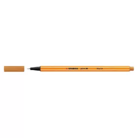 Tűfilc, 0,4 mm, STABILO Point 88, okkersárga (TST88891)