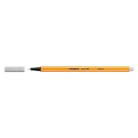   Tűfilc, 0,4 mm, STABILO Point 88, világos szürke (TST88941)