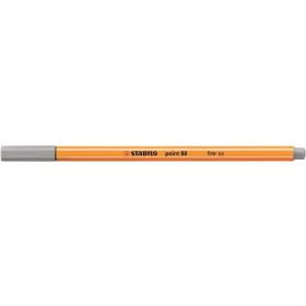   Tűfilc, 0,4 mm, STABILO Point 88, közép jégszürke (TST8895)