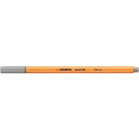   Tűfilc, 0,4 mm, STABILO Point 88, közép jégszürke (TST8895)