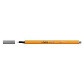 Tűfilc, 0,4 mm, STABILO Point 88, szürke (TST88961)
