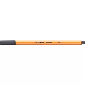 Tűfilc, 0,4 mm, STABILO Point 88, payne-szürke (TST8898)